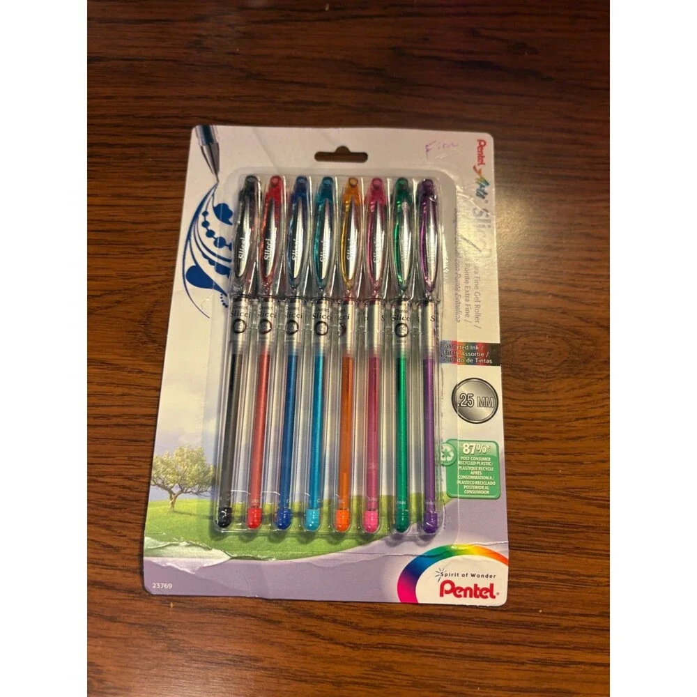 Pentel Arts Assorted Ink .25Mm 23769 Opened But Not Used Only Tested